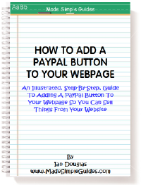How To Add A PayPal Button To Your Webpage