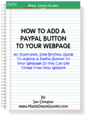 How to add a PayPal Button to your webpage